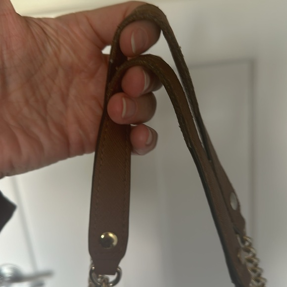 Michael Kors brown with gold hardware large purse and wristlet! - Picture 7 of 13